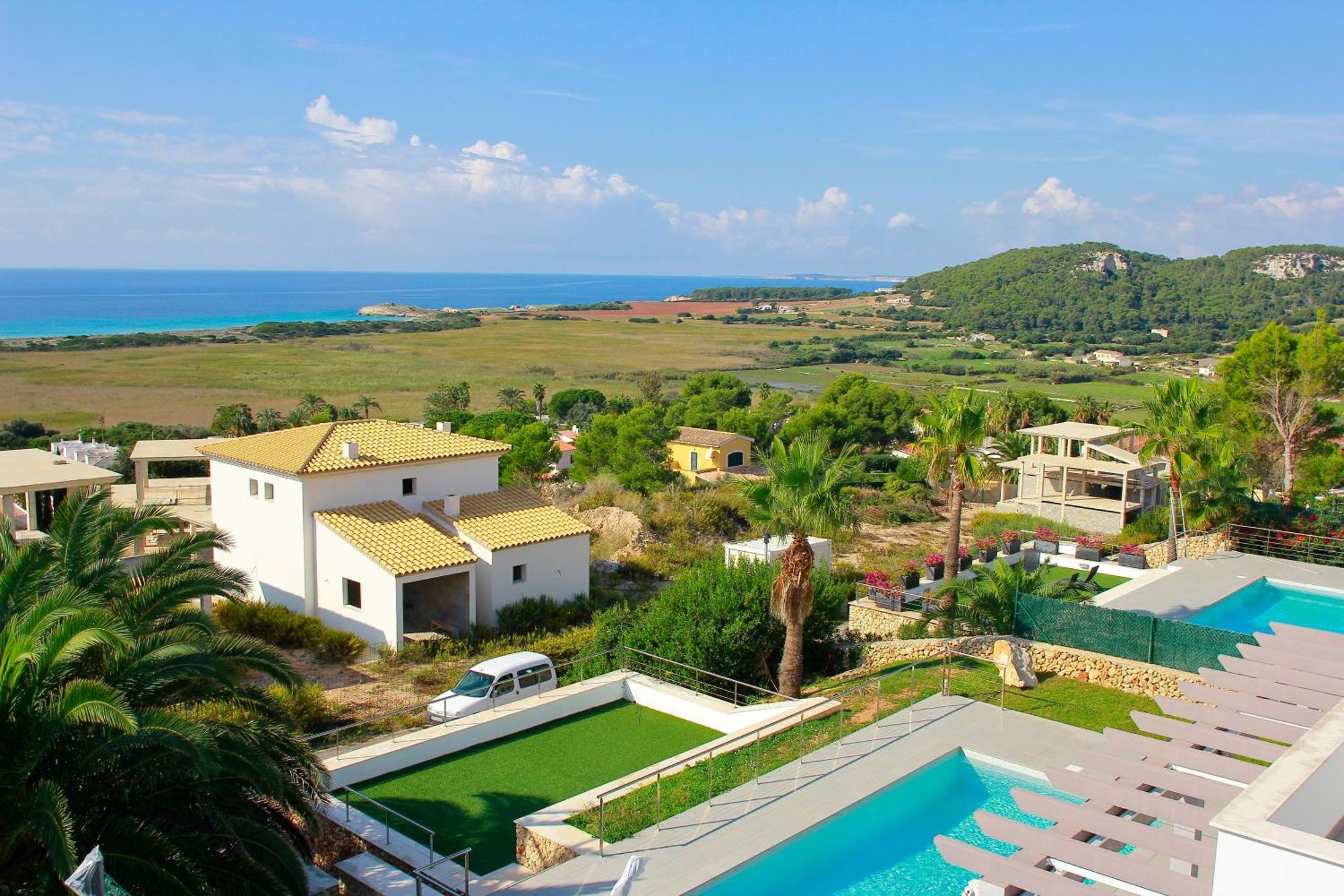 V196 Villa Brisa By Menorcarentals Villas Son Bou Exterior photo